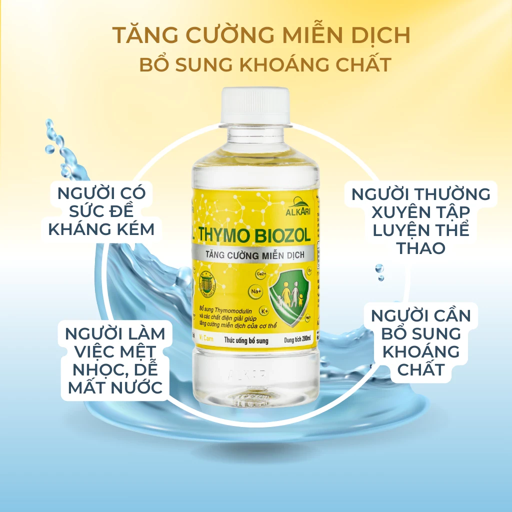 NƯỚC UỐNG TĂNG CƯỜNG MIỄN DỊCH ALKARI THYMO BIOZOL