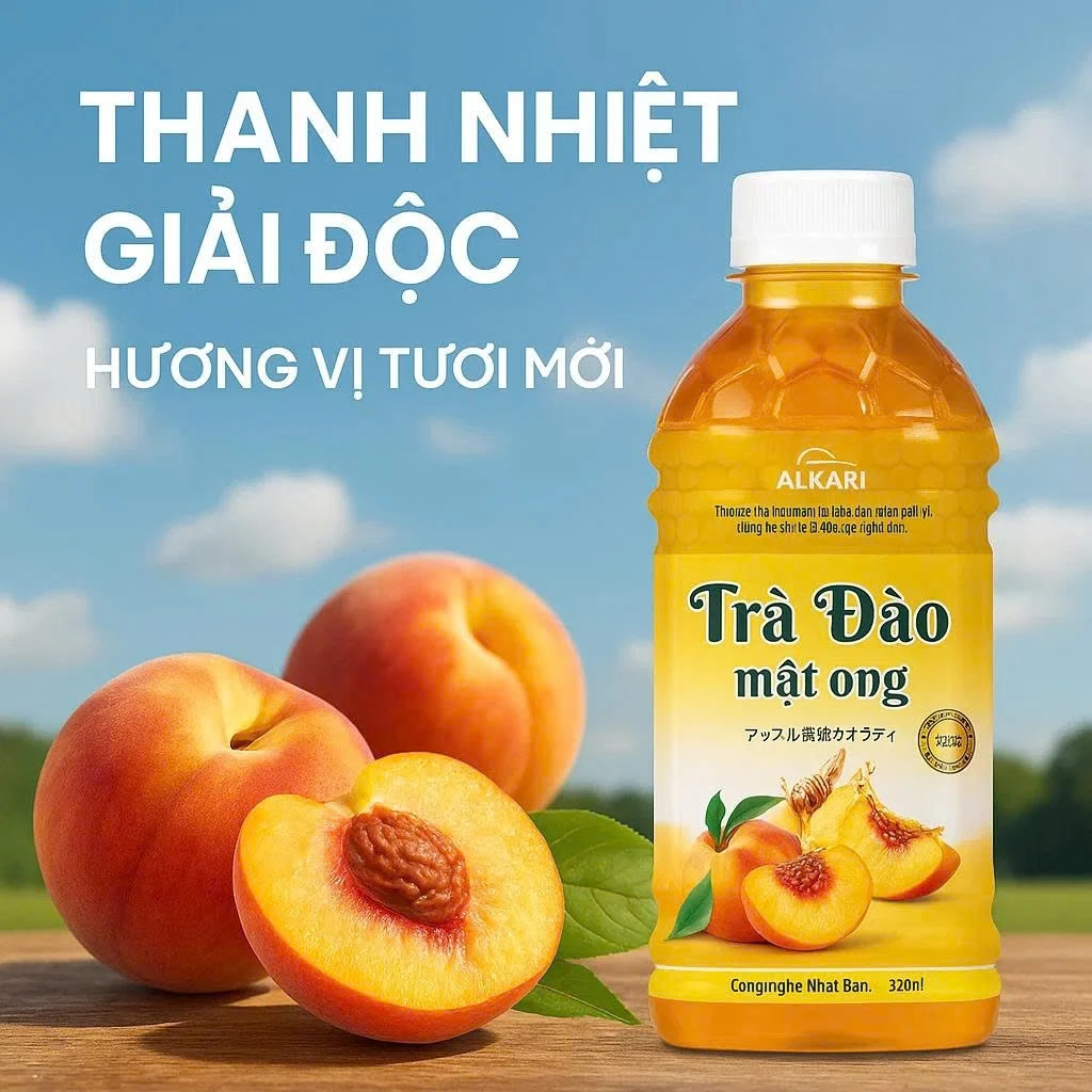 TRÀ ĐÀO MẬT ONG